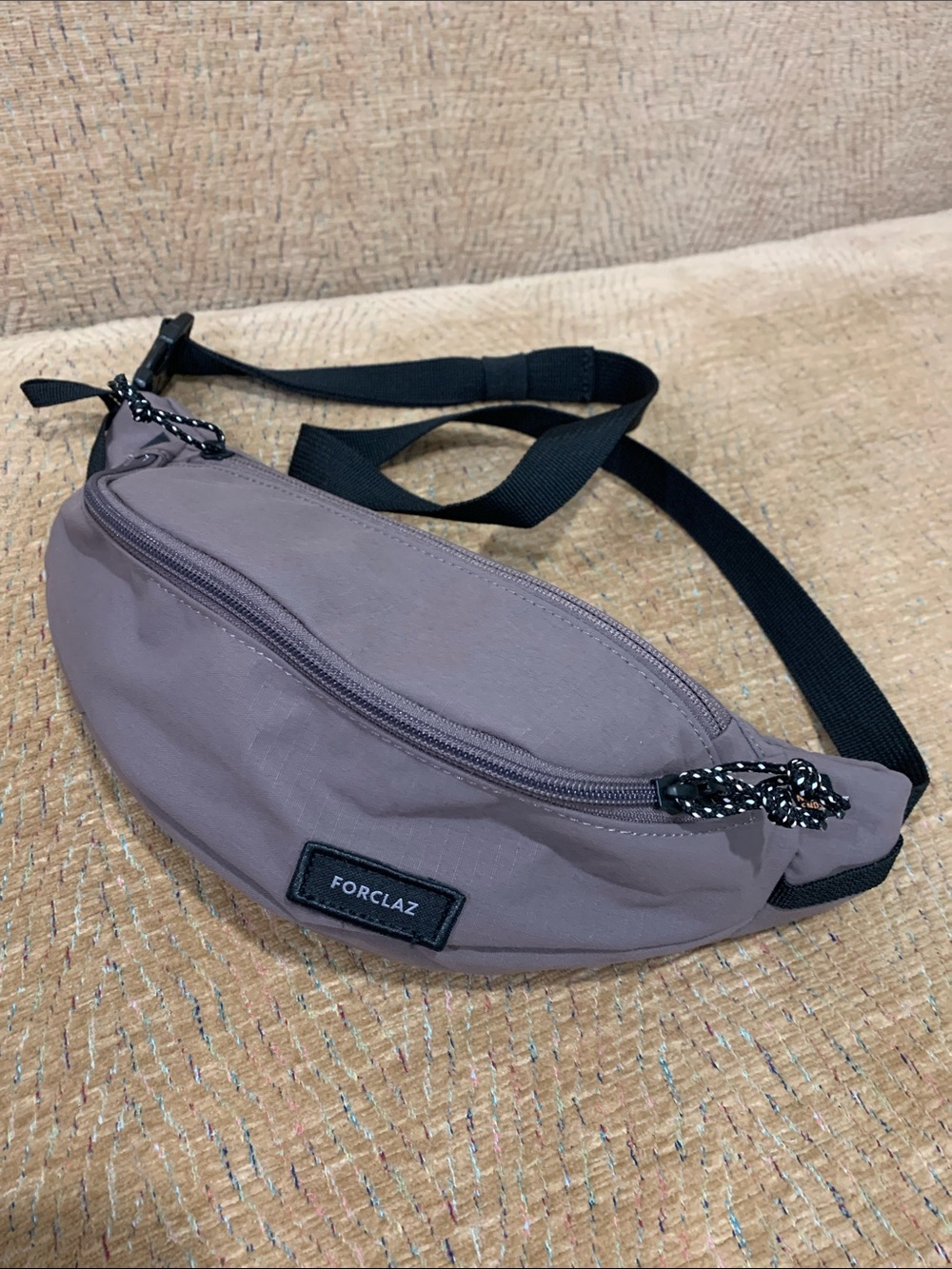 Women's Mauve Crossbody Belt Bag